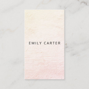 Carte De Visite Minimaliste détendu