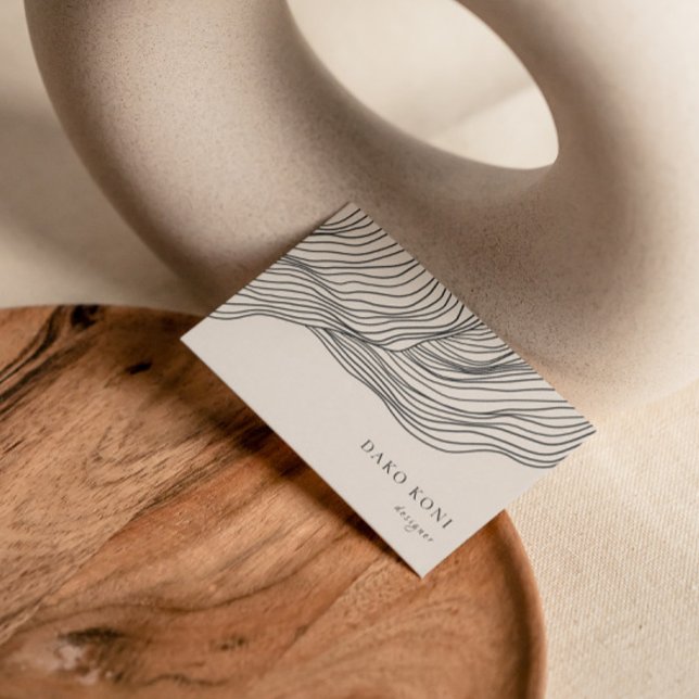 Carte De Visite Minimaliste élégant (Créateur téléchargé)