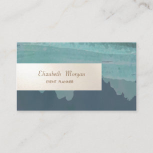 Carte De Visite Minimaliste Élégant, Rayure, Simple