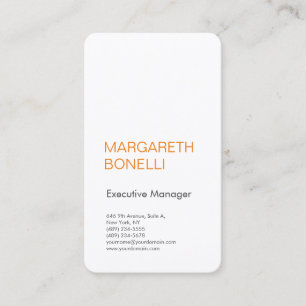 Carte De Visite Minimaliste moderne audacieux professionnel