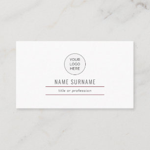 Carte De Visite Minimaliste moderne simple Bourgogne