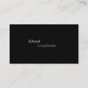 Carte de visite minimaliste - no. foncé 1 de