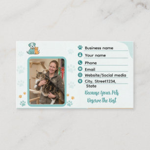 Carte de visite minimaliste personnalisée pour gar