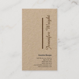 Carte De Visite Minimaliste professionnel élégant personnalisé