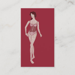Carte De Visite m'lady mannequin