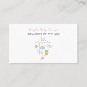 Carte De Visite Mobile suspendu pour chambre de bébé