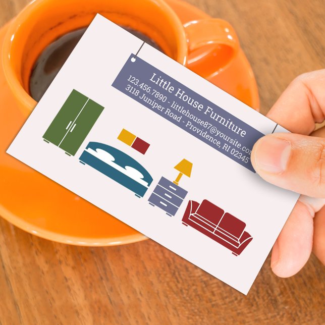 Carte de visite mobilier (Créateur téléchargé)