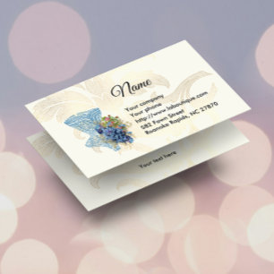 Carte De Visite Mode Corse & Fleurs