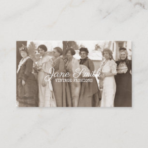 Carte De Visite Mode d'antiquité Fancy Dames Vêtements Sepia Retro