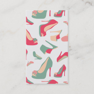 Carte De Visite Mode de chaussure