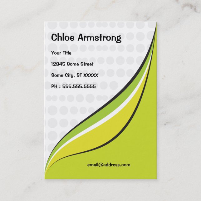 Carte De Visite Mode (potelée) (Devant)