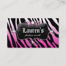 Mode Zèbre Bijoux moderne rose