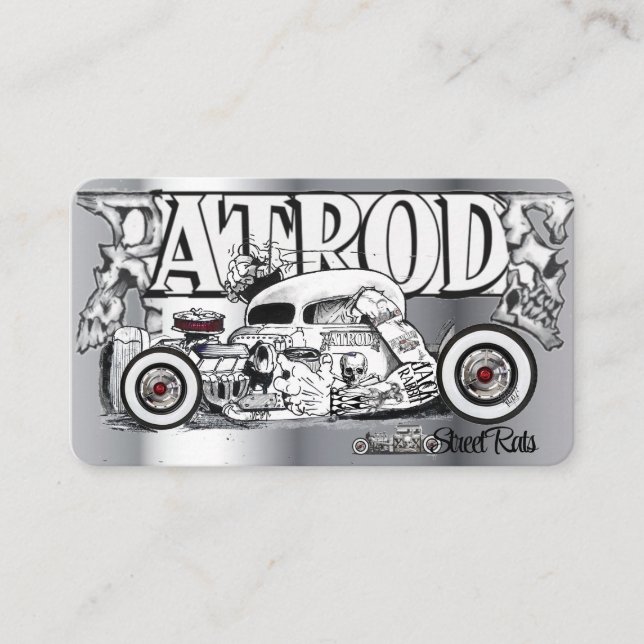 Carte de visite modèle (Devant)