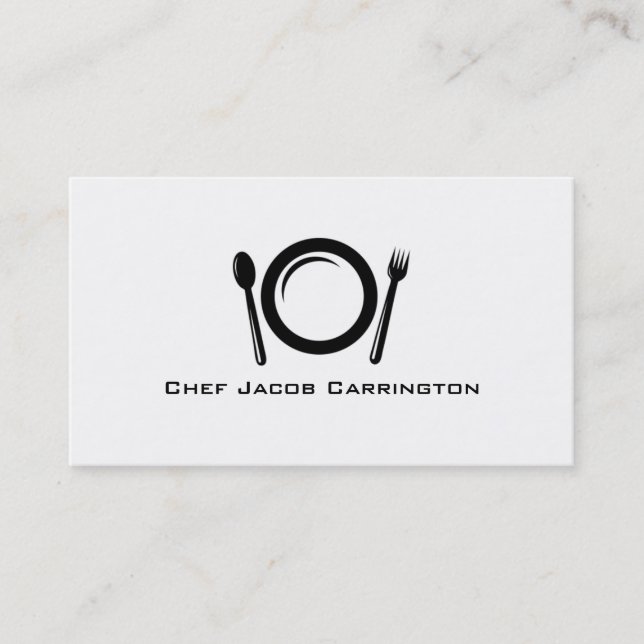 Carte De Visite Modèle 241 de chef (Devant)