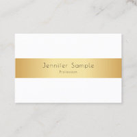Modèle blanc Faux Gold