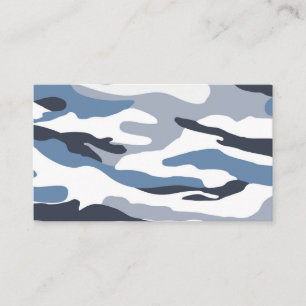 Carte De Visite Modèle de Camouflage