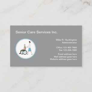 Carte De Visite Modèle de logo médical pour services de soins aux