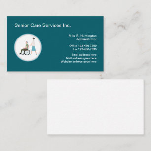 Carte De Visite Modèle de logo Médicale des services de soins aux