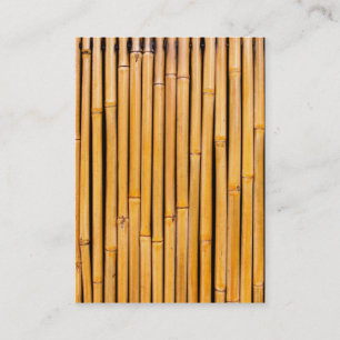 Carte De Visite Modèle en bambou hawaïen tropical d'arrière - plan