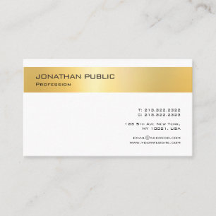 Carte De Visite Modèle minimaliste moderne professionnel de look d