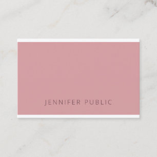 Carte De Visite Modèle moderne de conception simple d'harmonie de