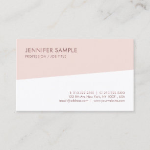 Carte De Visite Modèle professionnel simple moderne élégant à 