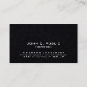 Carte De Visite Modèle simple moderne personnalisé. Téléchargez vo