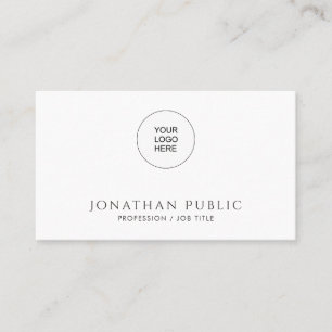 Carte De Visite Modèle simple moderne personnalisé Téléchargez vot
