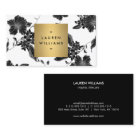 Modèle vintage de floraison noire