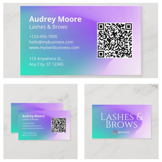 Carte De Visite Modèles de branding de salon de beauté (Beauty Salon Branding Templates Business Card
)