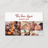 Modern Massage Therapist Zen Stones Beauty Spa