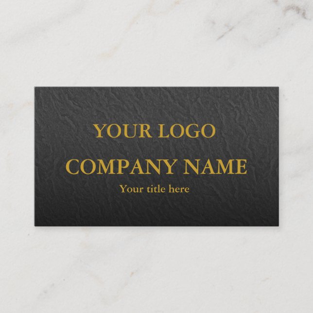 Carte De Visite Modern Minimalist Business Card (Devant)