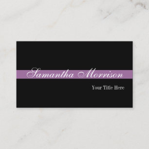 Carte De Visite Moderne