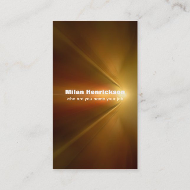 carte de visite moderne (Devant)