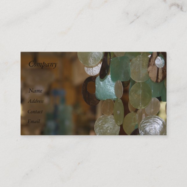 Carte De Visite Moderne (Devant)