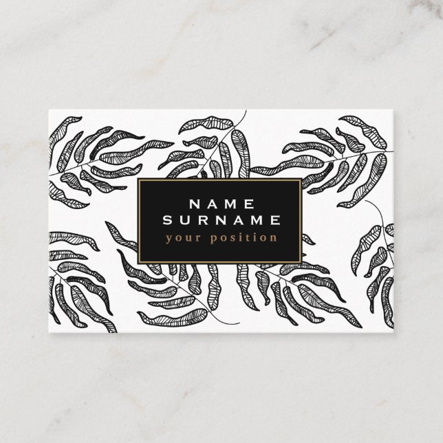 Carte De Visite Moderne (Devant)