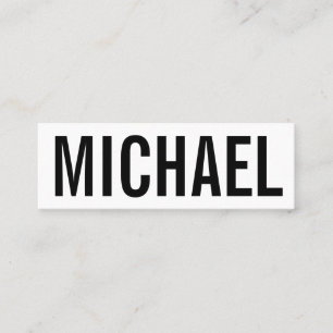 Carte de visite moderne audacieux professionnel