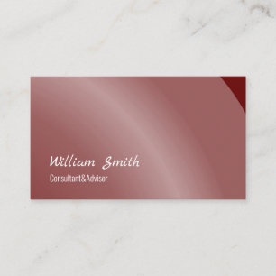 Carte De Visite Moderne Bordeaux Nat Ombré
