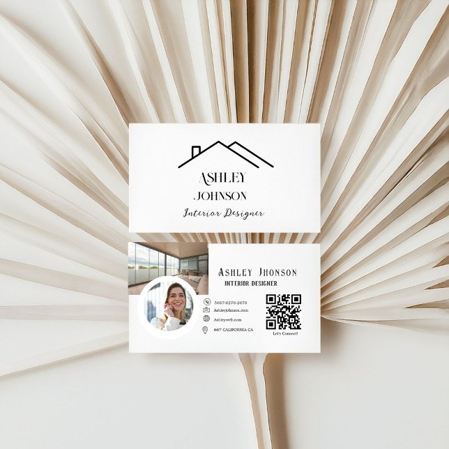 Carte De Visite Moderne Calligraphie (Créateur téléchargé)