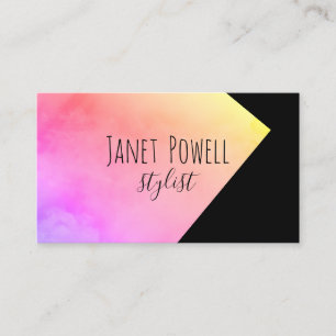 carte de visite moderne chic minimaliste