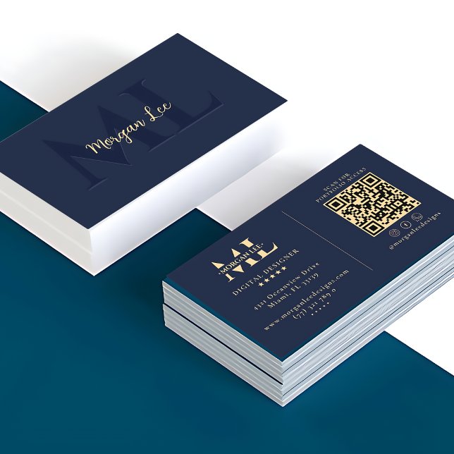 Carte De Visite Moderne Dental Professional personnalisable (Modern Dental Professional)