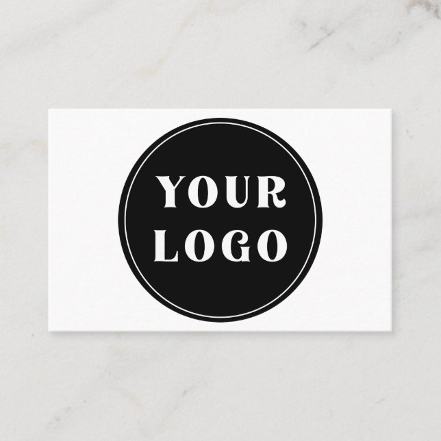 Carte De Visite Moderne, élégant, élégant et personnalisable (Devant)