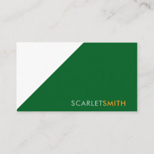 Carte De Visite Moderne élégant minimaliste simple