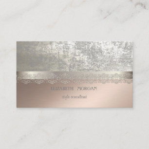 Carte De Visite Moderne Élégant Professionnel, Dentelle