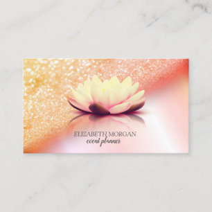 Carte De Visite Moderne Élégant Professionnel Paillettes Bokeh Lot