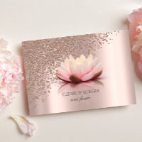 Moderne Elégant Rose élégant Diamants Or Lotus