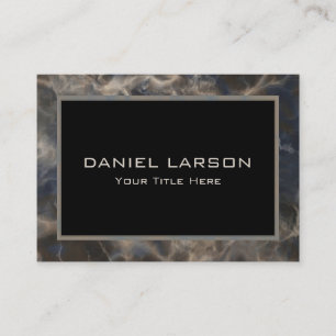 Carte de visite moderne et professionnel en marbre