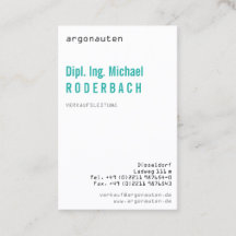 Moderne, frisch, mit Monogram für Angeber