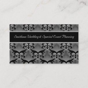 Carte de visite moderne, Gris tendre