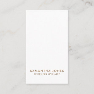 Carte De Visite Moderne minimaliste